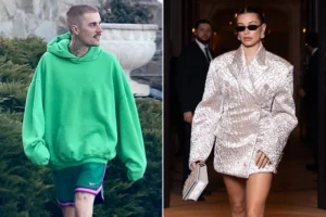 Hailey Bieber Turns Heads in Paris as Justin Bieber Embraces a Relaxed California Vibe